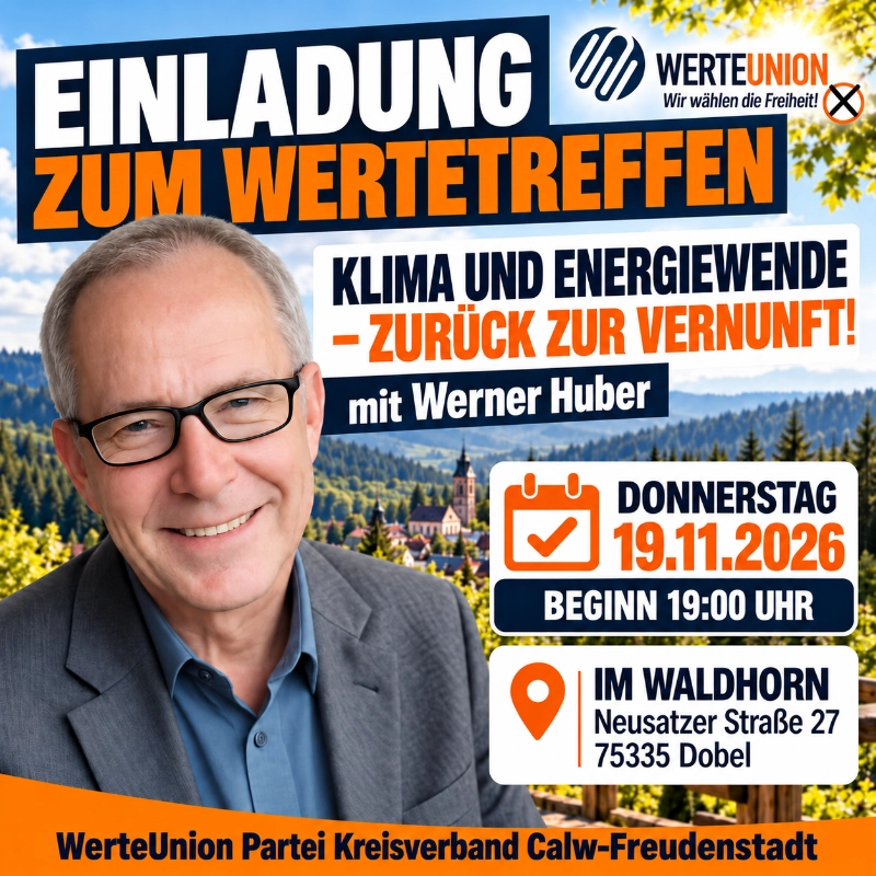 Einladung WerteTreffen am 19.11.2026